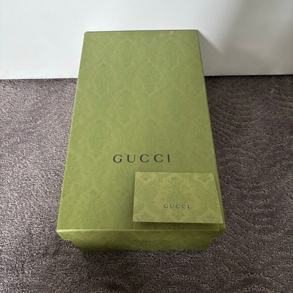 Gucci Supreme Jumbo GG Monogram Platform Slide Sandal Camel Canvas Maxi Size 39 - Picture 16 of 16